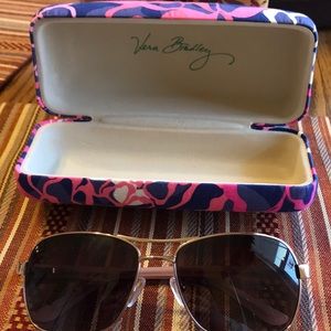 Vera Bradley sun glasses with box
